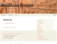 Tablet Screenshot of kretzen.info